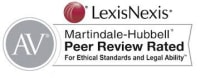 AV Preeminent - Peer Review Rated for Ethical Standards & Legal Ability, Martindale-Hubbell from LexisNexis